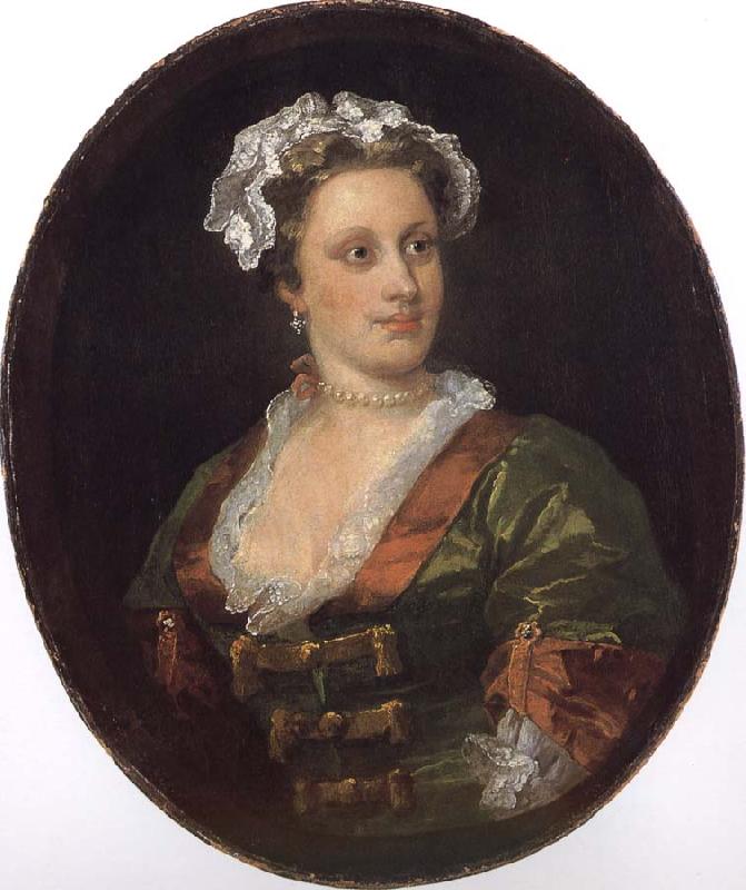 William Hogarth Portrait of the Duchess oil painting image